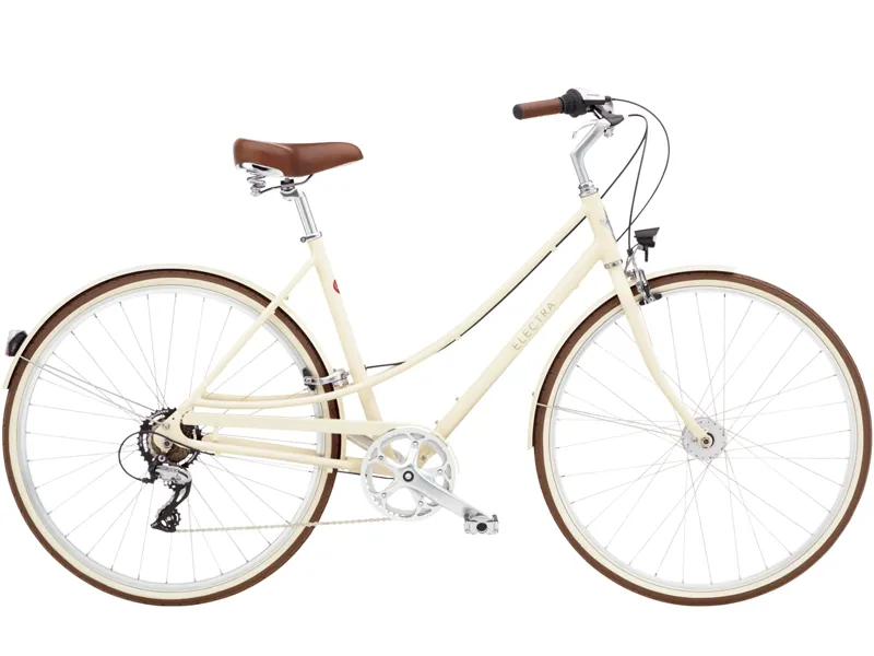 Electra Loft 7D EQ Step-Thru 2025 Hybrid Bike - Cream
