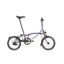 Brompton S6L Low Bar C Line Explore 2024 Folding Bike - Pop Lilac