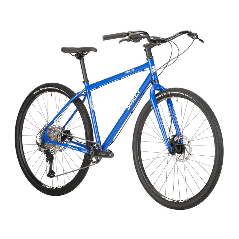 Surly Bridge Club 700c 2021 Hybrid Bike - Loo Azul Blue-1