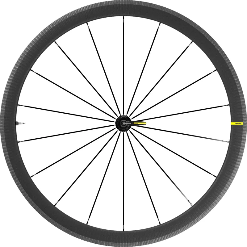 Mavic Cosmic SL 40 Rim Brake TLR Carbon Front Road Wheel