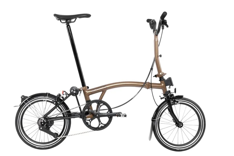 【新品未開封】BROMPTON P Line Explore M12L Brompton P Line Explore Mid 12-Speed Folding Bike - Bronze Sky