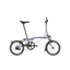 Brompton M6R Mid Bar C Line Explore 2024 Folding Bike - Pop Lilac