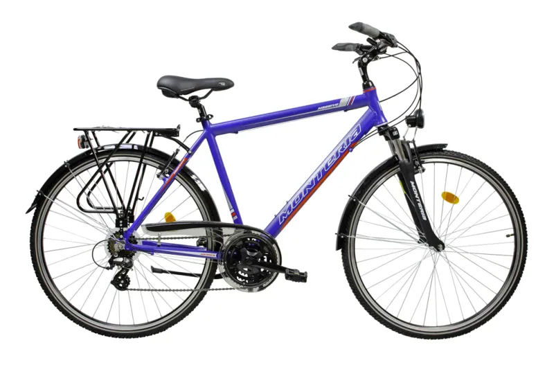 Monteria Massive 1.0 Hybrid Bike - Blue/Red