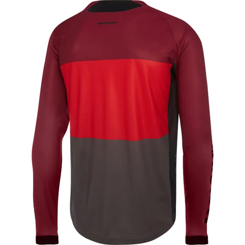 Madison Alpine Long Sleeve Jersey - Burgundy-1
