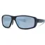 Madison Target Sunglasses - Matt Black - Silver Mirror Lens