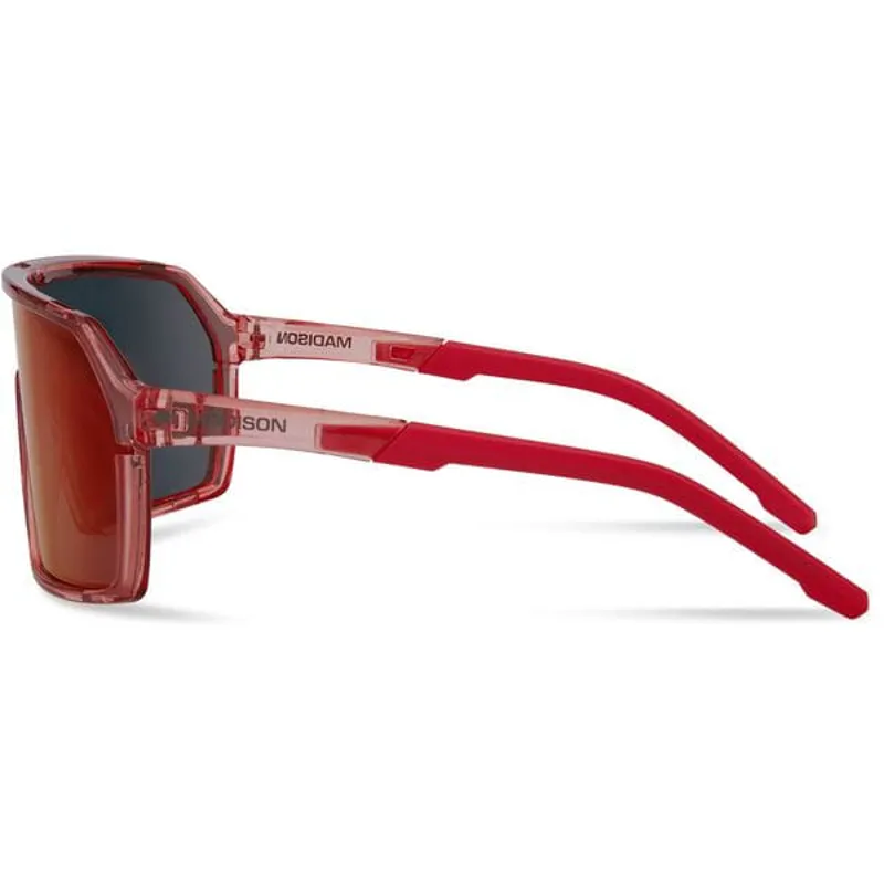 Madison Crypto Glasses - Crystal Rose - Purple Mirror Lens-2