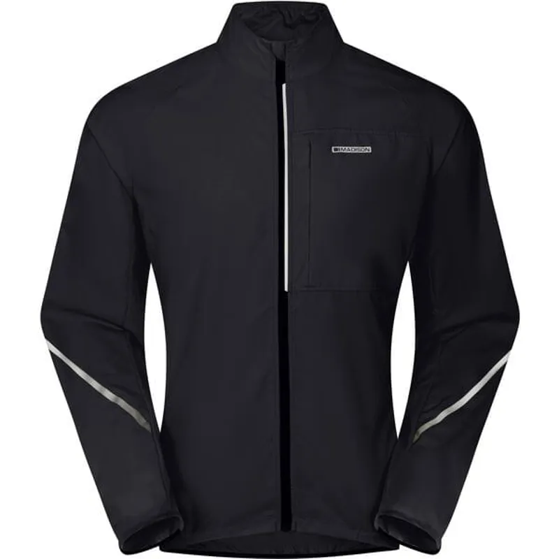 Madison Freewheel Packable Windproof Men's Jacket - Black