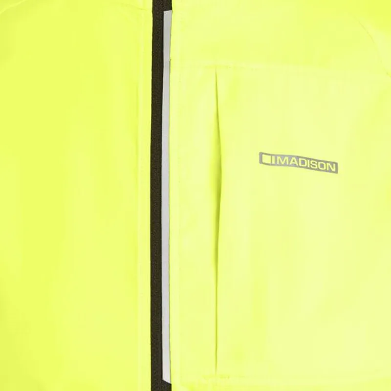Madison Freewheel Women's Jacket - Hi-Viz Yellow-5