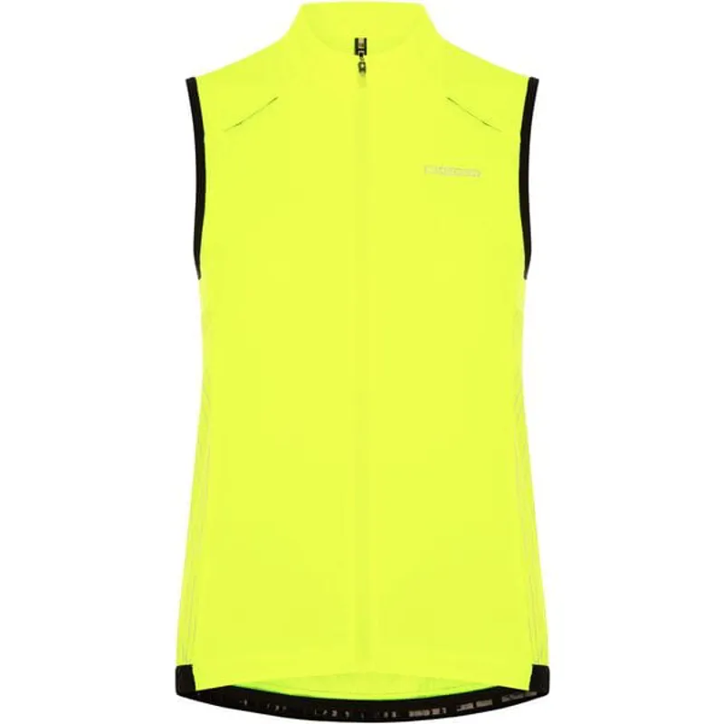 Madison Stellar Reflective Windproof Women's Gilet - Hi-Viz Yellow