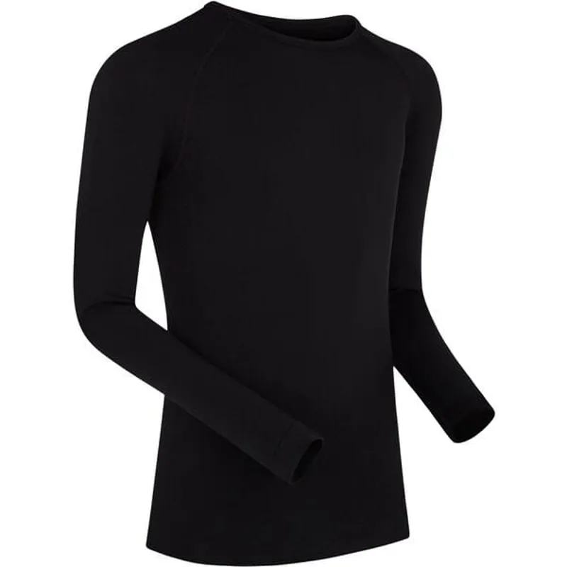 Madison Roam Isoler Mesh Men's Long Sleeve Base Layer - Black