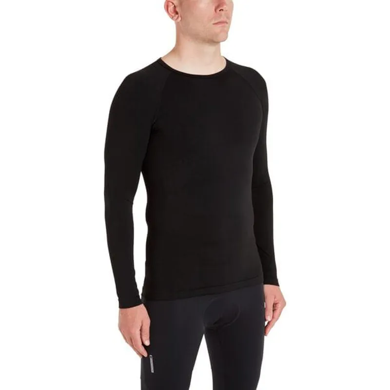 Madison Roam Isoler Mesh Men's Long Sleeve Base Layer - Black-1