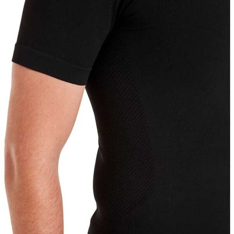 Madison Roam Isoler Mesh Men's Shirt Sleeve Base Layer - Black-4