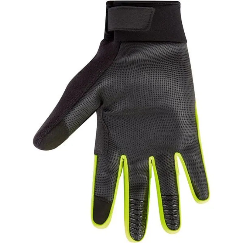Madison Stellar Reflect Waterproof Long Finger Gloves - Hi-Viz Yellow-1