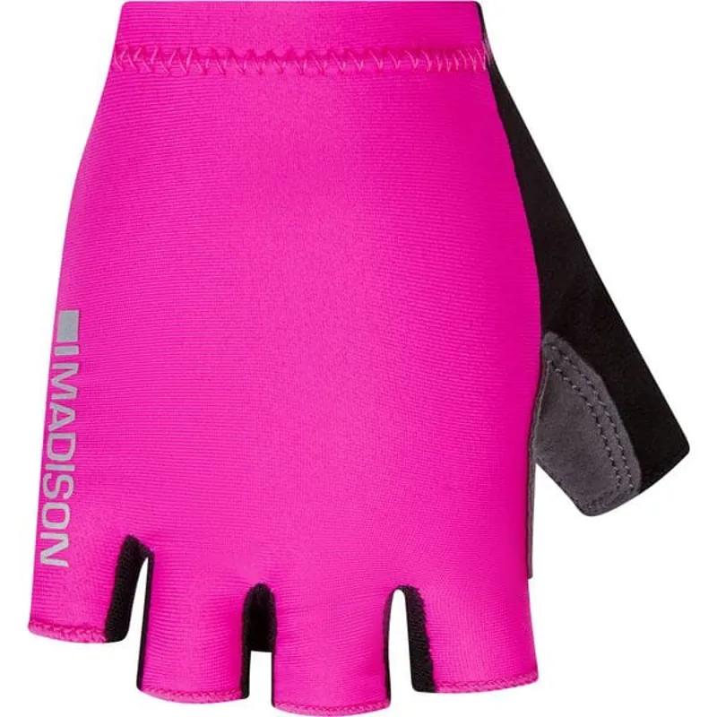 Madison Freewheel Youth Mitts - Fuschia Pink