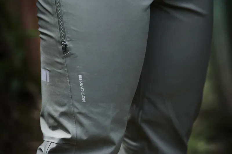 Madison DTE 3-Layer Men's Waterproof Bib Trousers - Midnight Green-7