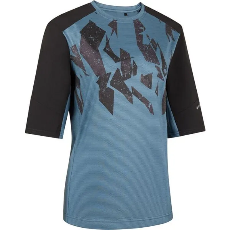 Madison Flux Trail Women's Short Sleeve Jersey - Lake Blue-1