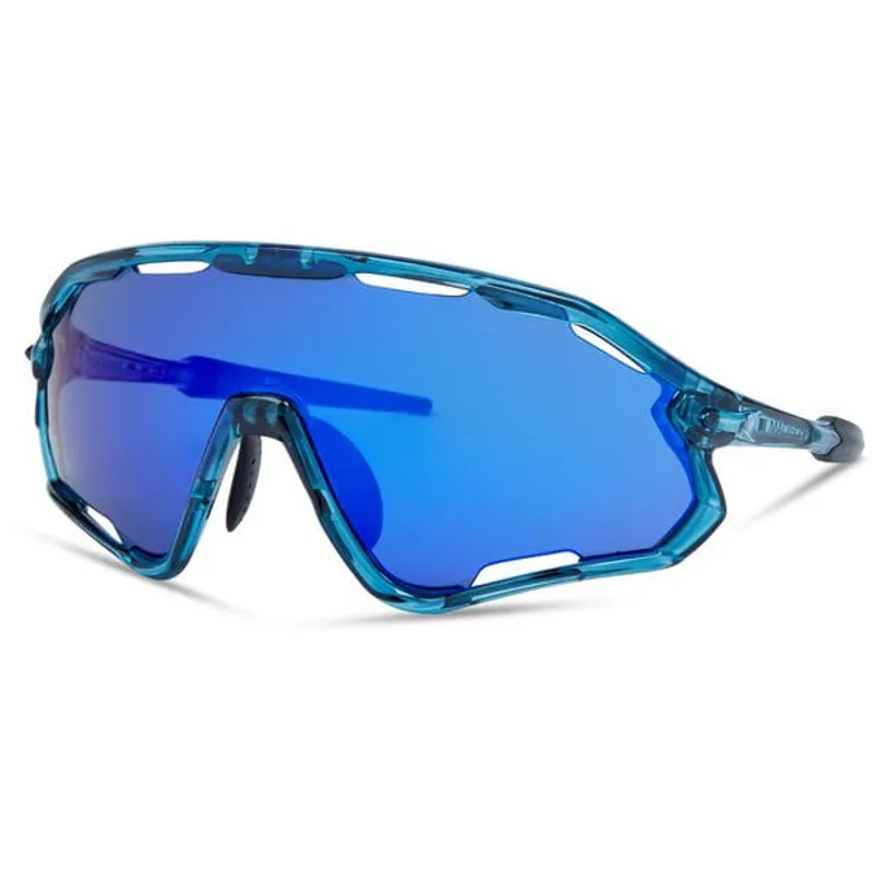 Madison Code Breaker II 3 Lens Pack Sunglasses - Crystal Gloss Blue