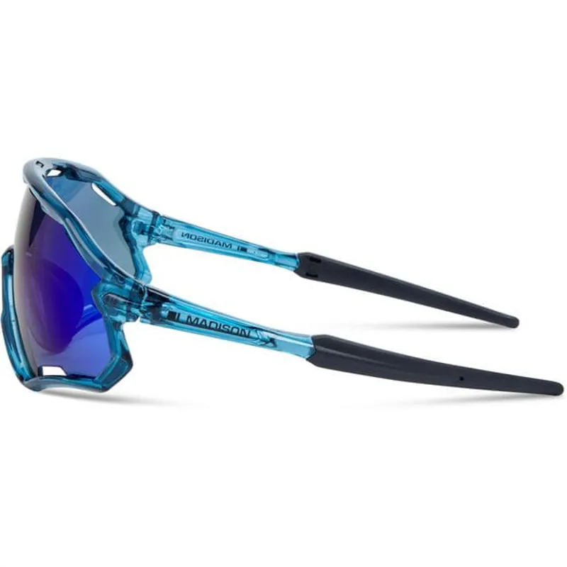 Madison Code Breaker II 3 Lens Pack Sunglasses - Crystal Gloss Blue-1
