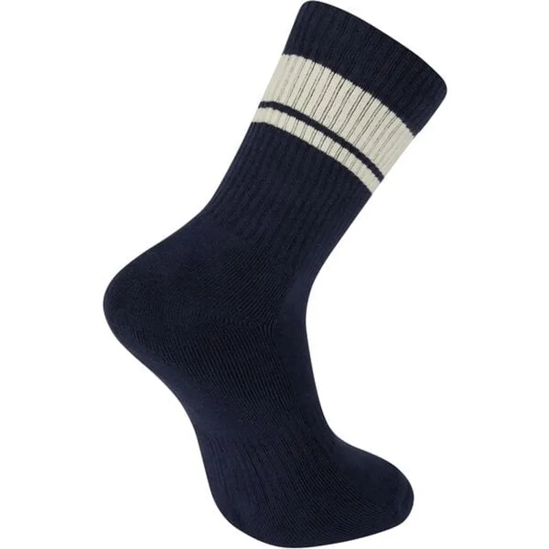 Madison Roam Crew Socks - Ink Navy-1