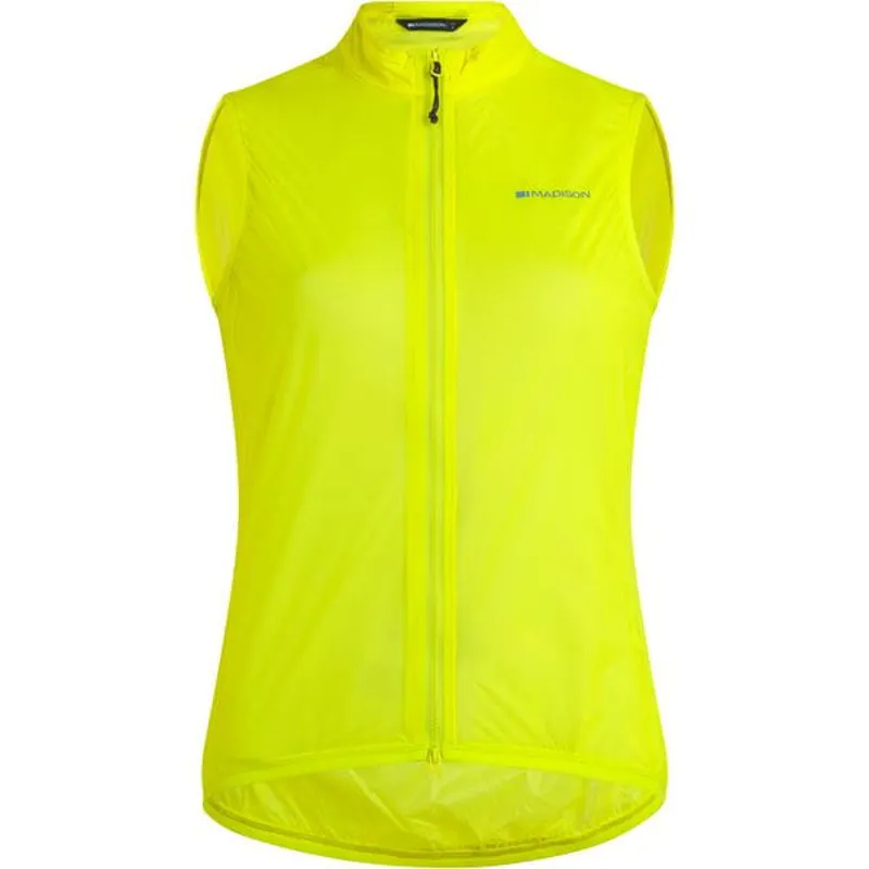 Madison Flux Ultra Packable Waterproof Women's Gilet - Yellow