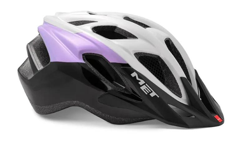 Met Funandgo Urban Helmet - 52-57cm - Black/White/Violet
