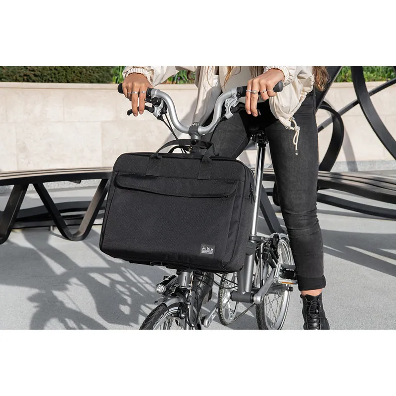 Brompton Metro City Bag Medium - Black-3