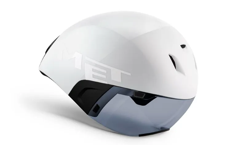 Met Codatronca Aero Time Trial Helmet - White/Black
