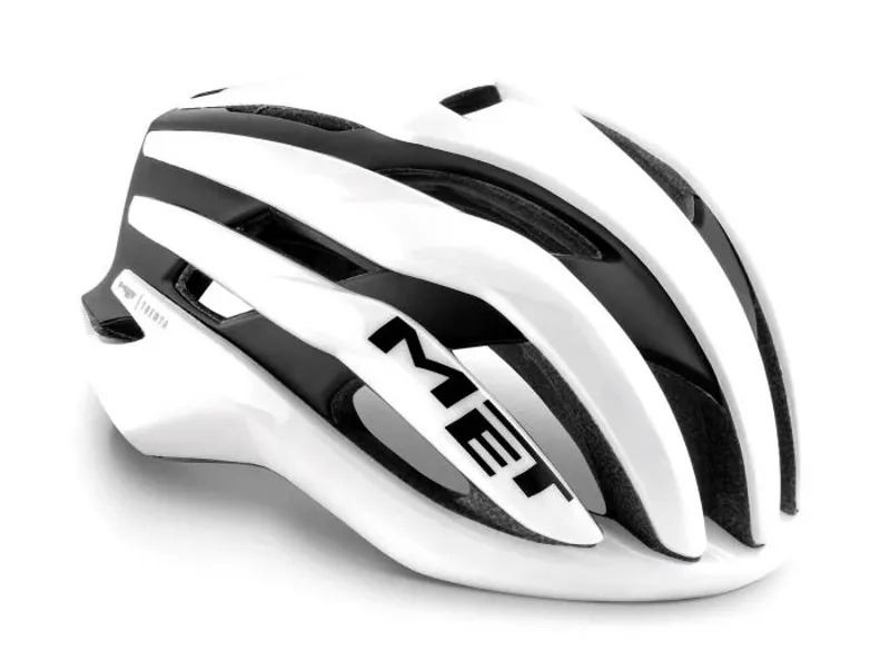 Met Trenta Mips Road Helmet - White/Black