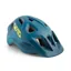 Met Eldar Youth Helmet - 52-57cm - Petrol Blue Camo