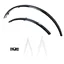 Oxford 700c/27 Std Narrow 31mm Mudguard Set - Black - 700 x 31mm