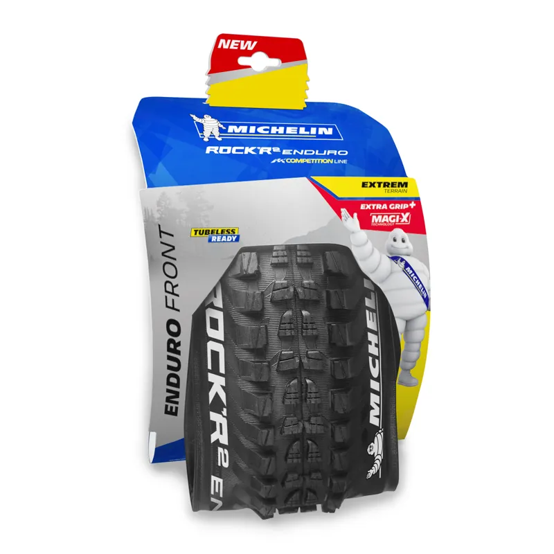 Michelin RockR2 Enduro Magi-X Front MTB Tyre - 27.5 x 2.35 - Black-1