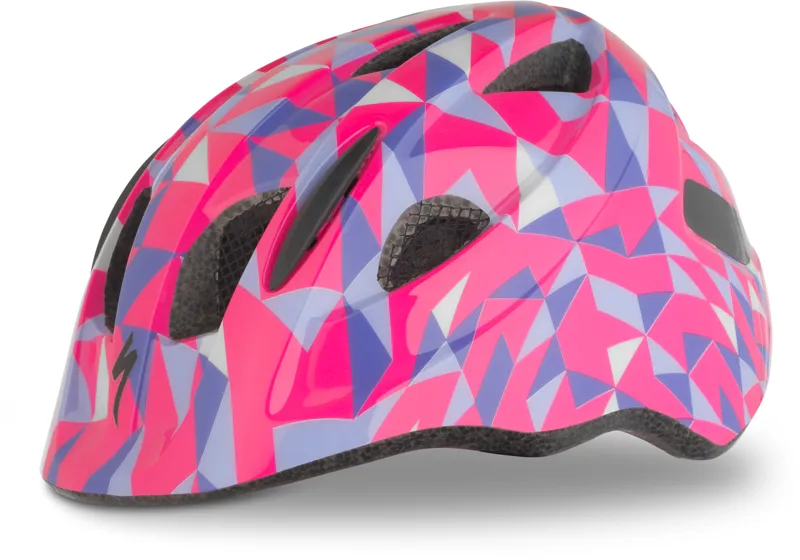 Specialized Mio Standard Buckle Kids Helmet - Acid Pink Geo