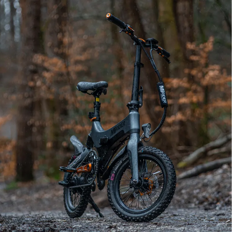Mirider One Electric Folding Bike - Grey Hope Edition-9