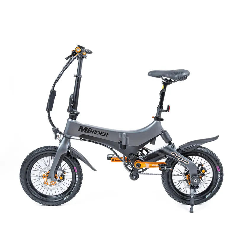 Mirider One Electric Folding Bike - Grey Hope Edition-1