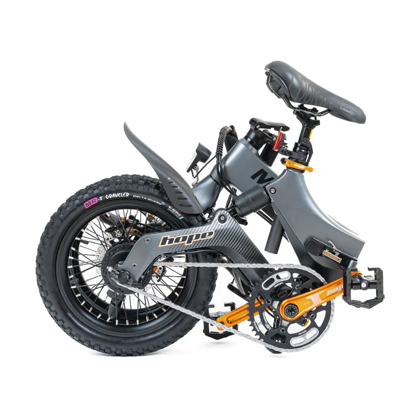 Mirider One Electric Folding Bike - Grey Hope Edition-7