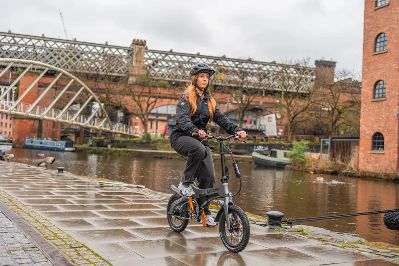 Mirider One Electric Folding Bike - Grey Hope Edition-10