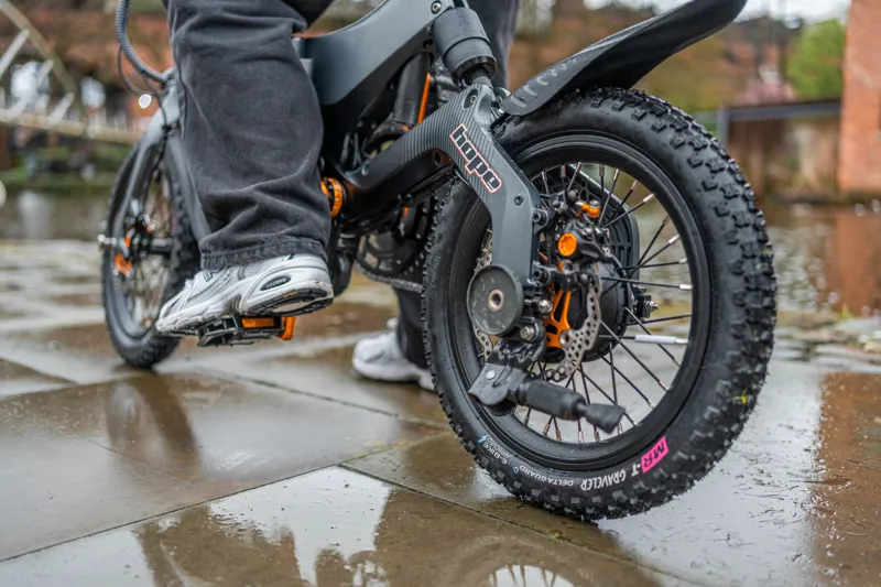 Mirider One Electric Folding Bike - Grey Hope Edition-11