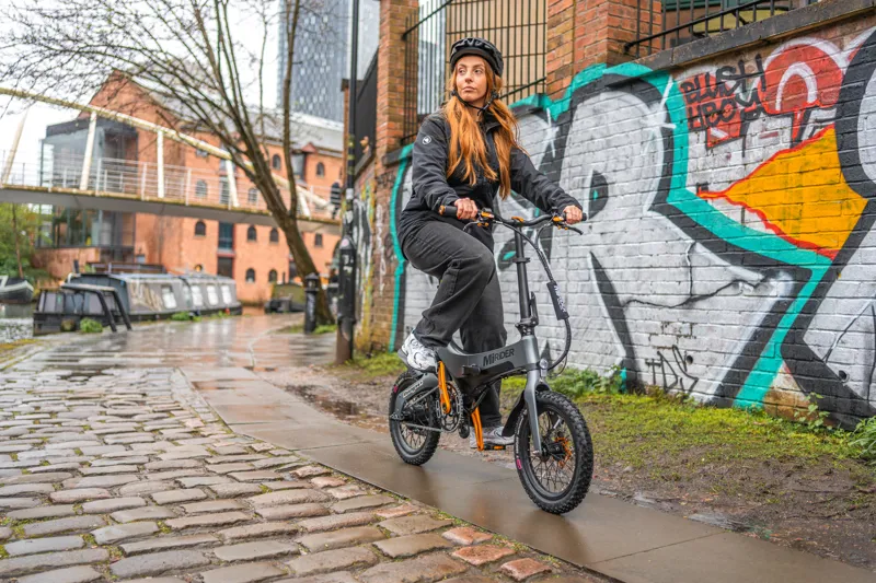 Mirider One Electric Folding Bike - Grey Hope Edition-12