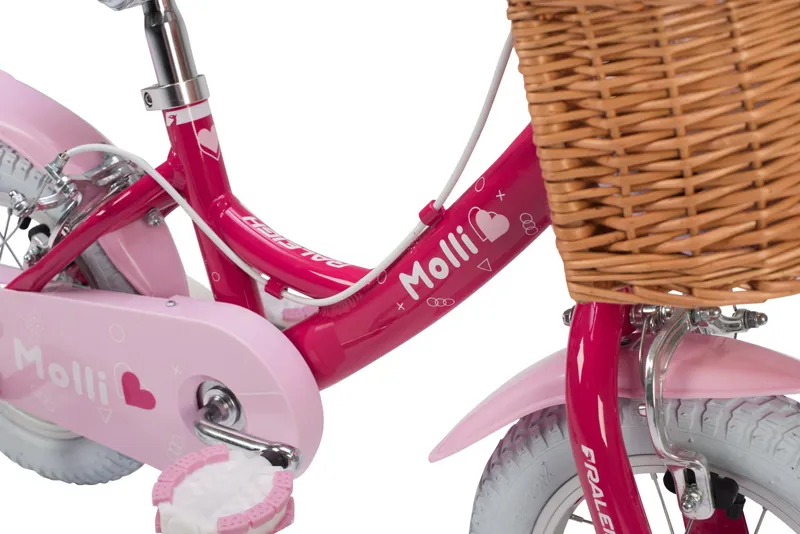 Raleigh Molli 12w Girls 2019 Kids Bike - Pink/Puple-4
