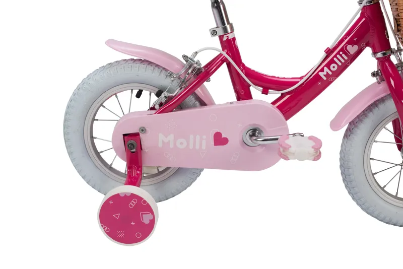 Raleigh Molli 12w Girls 2019 Kids Bike - Pink/Puple-3