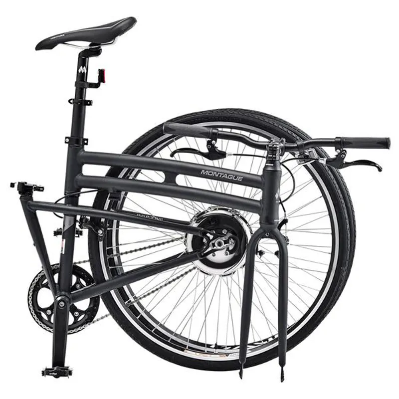 Montague Boston ZE Folding 2018 Electric Urban Bike Black
