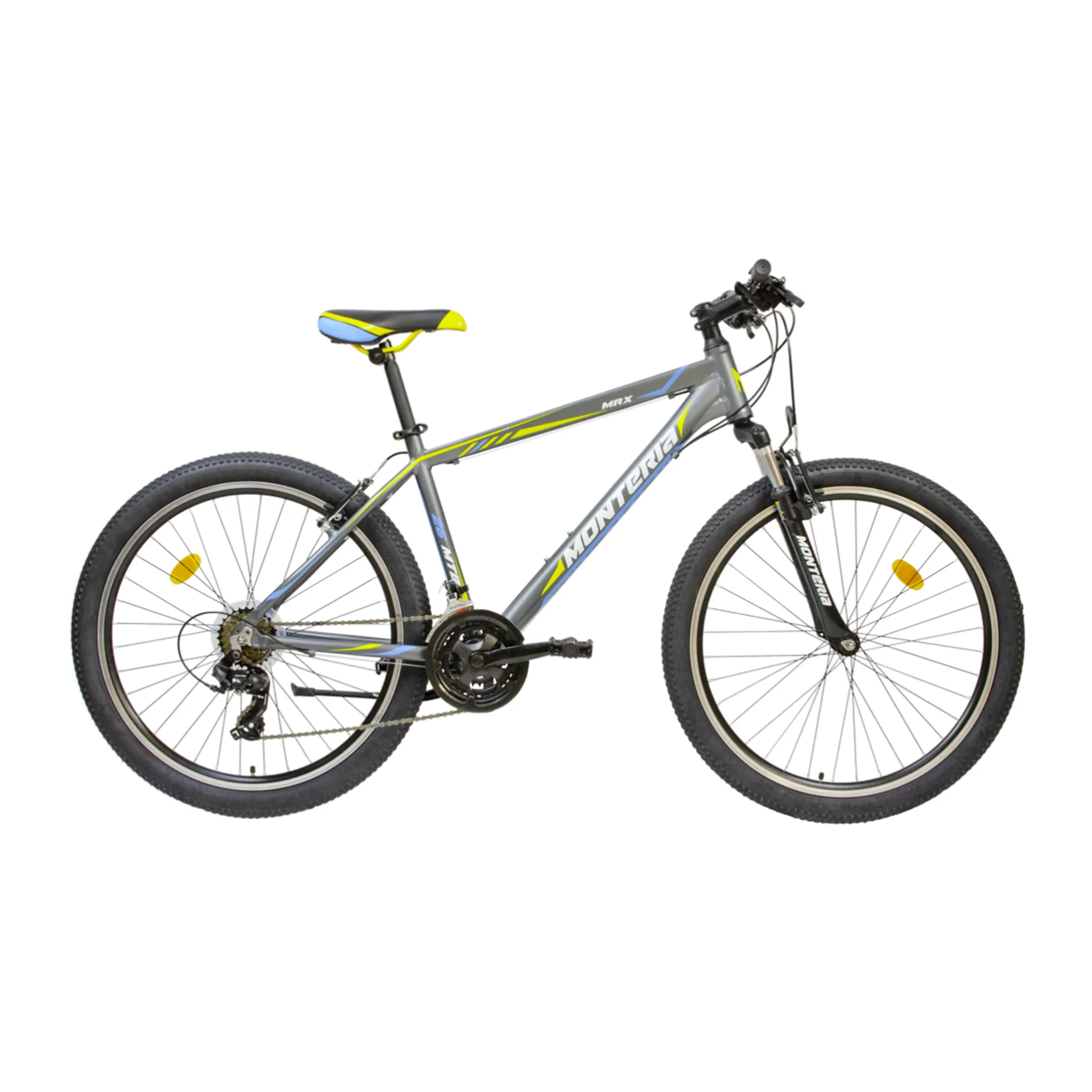 Monteria MRX 2021 Hardtail Mountain Bike Grey Blue