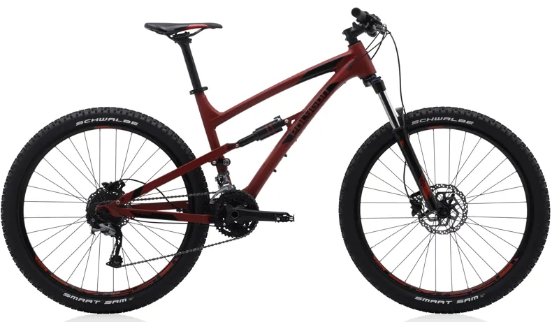 Polygon Siskiu D5 27.5 2017 Full Suspension Mountain Bike - Red