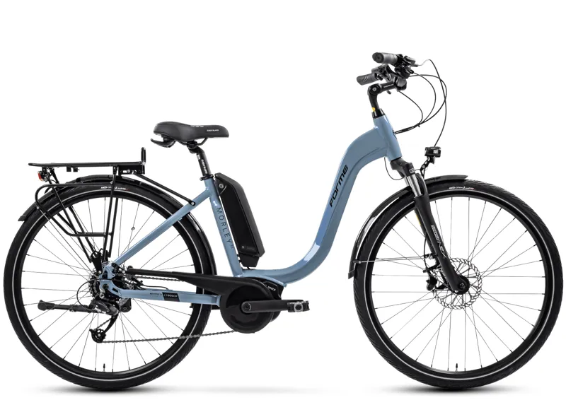 Forme Morley 2E 2023 Unisex Electric Hybrid Bike - Blue
