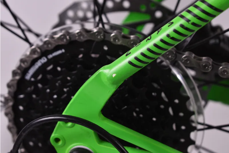 Ex-Roadshow 2019 Marin Muirwoods 29er Hybrid Bike - Rasta - L-8