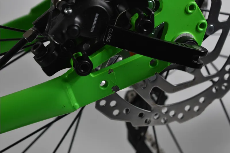 Ex-Roadshow 2019 Marin Muirwoods 29er Hybrid Bike - Rasta - L-7