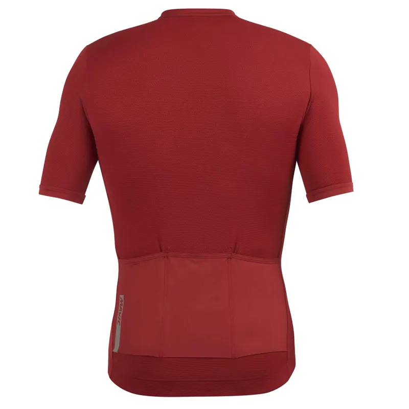 Mavic Aksium Men's Short Sleeve Jersey - Burgundy-1