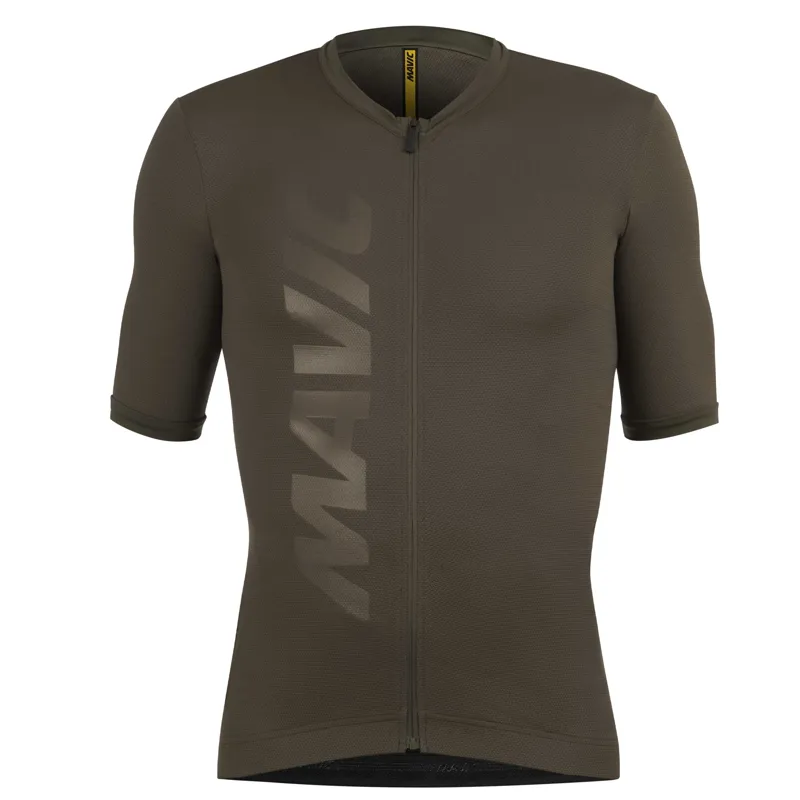Mavic Aksium Men's Short Sleeve Jersey - Army Green