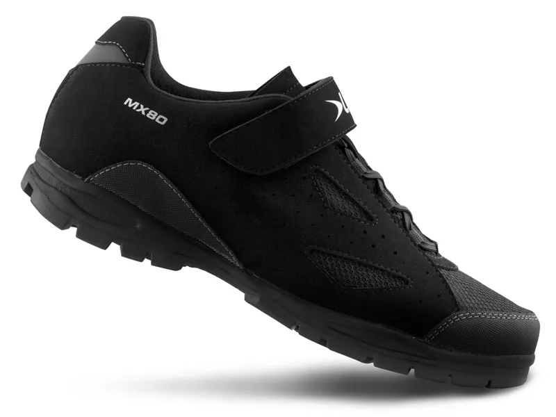 Lake MX80 Trail Shoes - Black/Silver