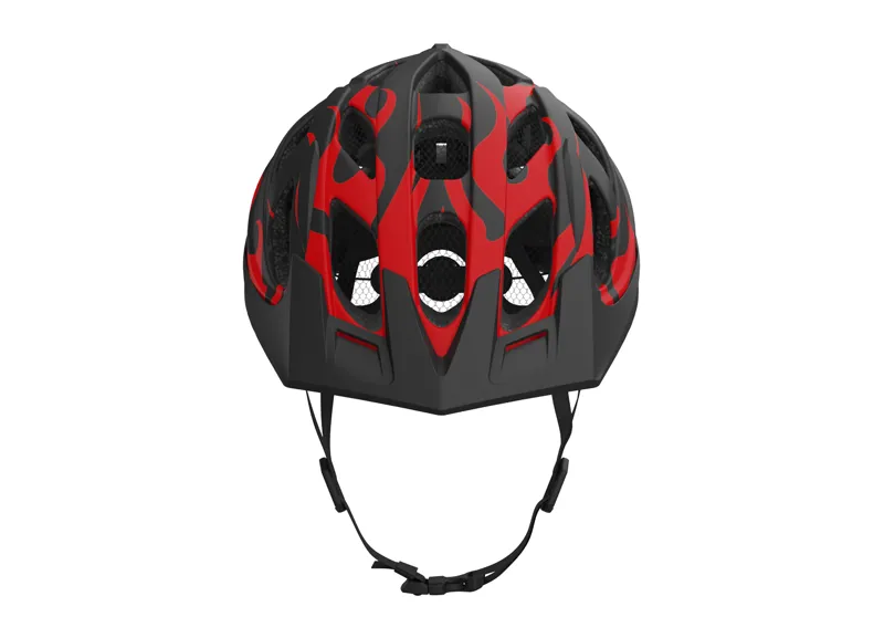 Lazer J1 Kids / Youth MTB Cycling Helmet - 52-56cm - Big Flames-1